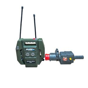 1980s G.l. Joe Mobile Field Unit Radio & Ghostbusters Proton Blaster